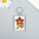 Acryl keychain "February 23" 3.5 x 5 cm