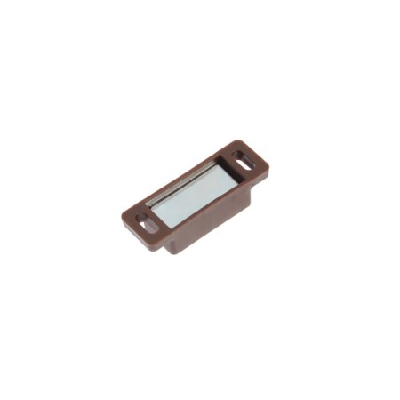 Magnet furniture tundra M001BR, 41x13 mm, small, brown, 2 pcs.-1