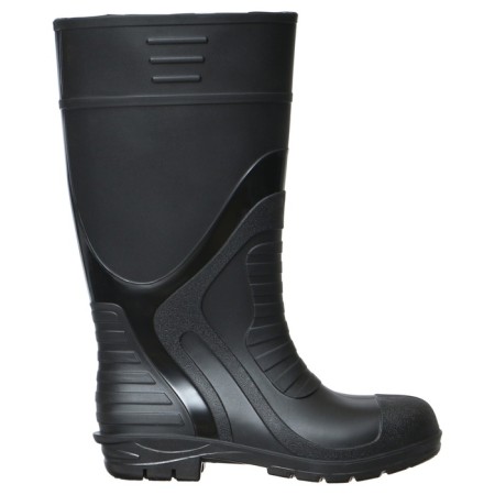 Rubber boots S-27U, PVC, insulated, black, size 44-4