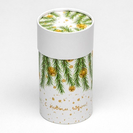 Box "Happy New Year" hooked without a window 8 x 14.5 cm-1