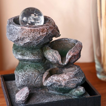 Broup Fountain 14x14x19 cm (with backlight)-1