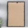 Photo frame plastic 30x45 cm, green with gold (plastic screen)