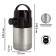 Thermos "Amet. Geyser" 1c57, with pneum pump, 2 l, retains heat 24 hours