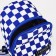 Baby-slying backpack with lightning, blue color