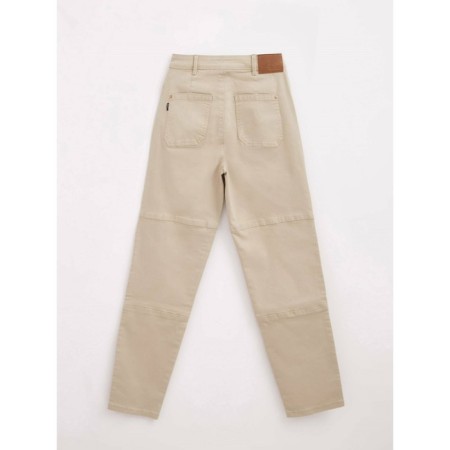 Jeans of trouser cut female Conte Elegant, Size S, Beige Color-6