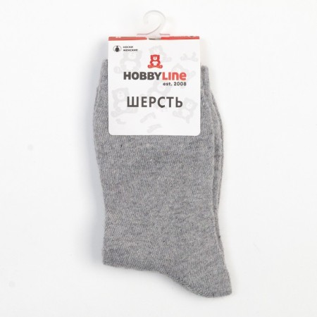 Women's socks, gray color, size 23-25 ​​(36-40)-4