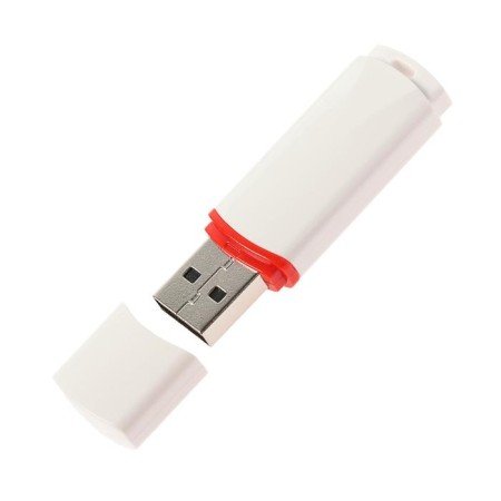 Flash drive Smartbuy Crown White, 64 GB, USB2.0, th Up 25 Mb/s, PBU up to 15 Mb/s, white-1