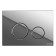Cersanit Twins button, glossy chrome plastic, universal