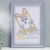 Photo frame plastic L-6 21x30 cm, silver. Met.