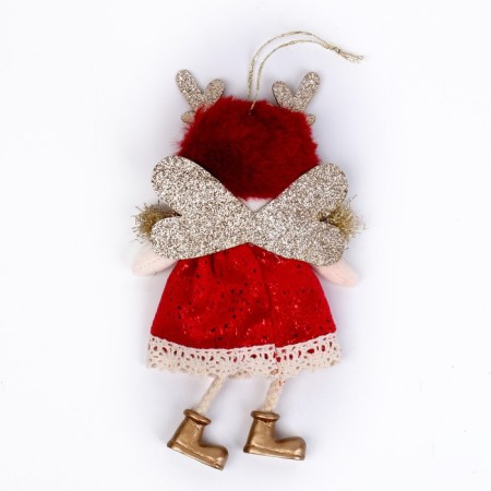 New Year's Suspension "Doll" 8.5 × 3.5 × 16.5 cm, mix-3