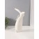 Souvenir Ceramics "White Bunny with a large bow" 10.5x19.5x29.5 cm