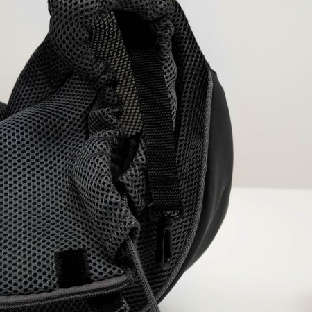 Cracking bag "sling" for animals, 42 x 25 cm, black-8