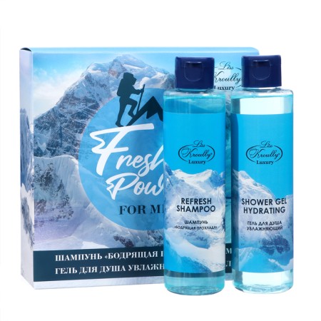 Gift set of Liss Kroully: Shampoo, 260 ml + shower gel, 260 ml-3