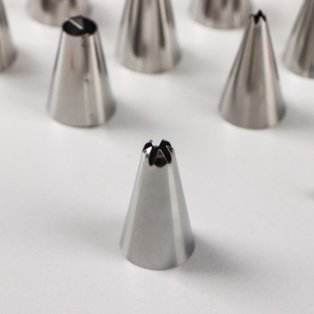 A set of pastry nozzles, 42 pcs, d = 1.7 cm, adapter, in the case, nozzles mix-2