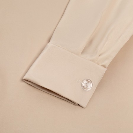 Kit (shirt, trousers) female minku: Light touch beige color, rr 48-10