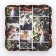 Cookie box, confectionery packaging, "beautiful evening", 12 x 12 x 3 cm, new year