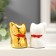 Souvenir ceramics "cat manki-naeko white and gold" set 2 pcs 5x3.3x3 cm