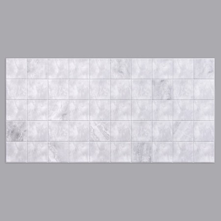 PVC panel tile gray marble 485x960