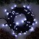 Garland “thread” 10 m, IP44, UMS, dark thread, 72 smd-led, white glow, 220 V