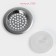 A set of filters for a sink with a cork, 2 pcs: (traffic jam d = 5.2 cm), (filter d = 7.4 cm)