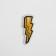 Glue patch for clothes, shoes, bags "Lightning", 2 × 5 cm