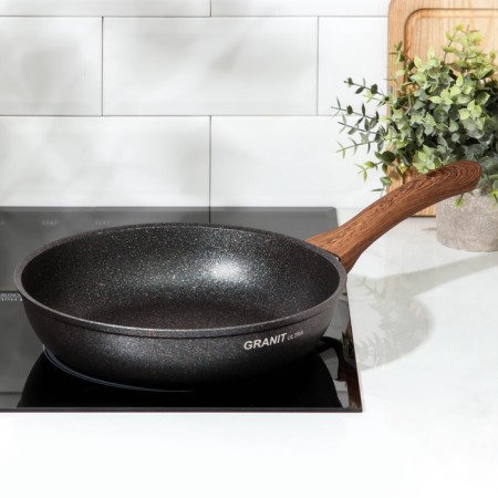 Granit Ultra pan, d = 26 cm, plastic handle, anti -stick coating-5