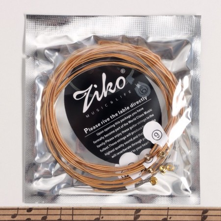 Crins of the acoustic guitar Ziko DP-010, 10-48, phosphorus bronze-3