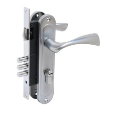 Castle of Soldress Bulat ZV 4-3.70.03.07 Nomos, with handles, 5 perforated keys, color titanium