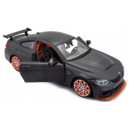 MASTO DIE-CAST BMW M4 GTS machine, with a screwdriver, 1:24, dark gray color-4