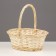 Set of wicker baskets, willow, 3 pcs., Natural color, light