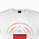 Male T -shirt, milk/print mix, size 46 (m)