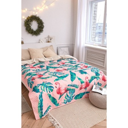 Board "Ethel" 2 joint venture Tropical Flamingo, 175*210 ± 2 cm, microfiber-6