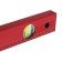 Matrix level, 200 cm, aluminum, 3 eyes, red, ruler
