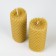 A set of candles from wax, honey, "New Year", 8 cm, 2 pcs