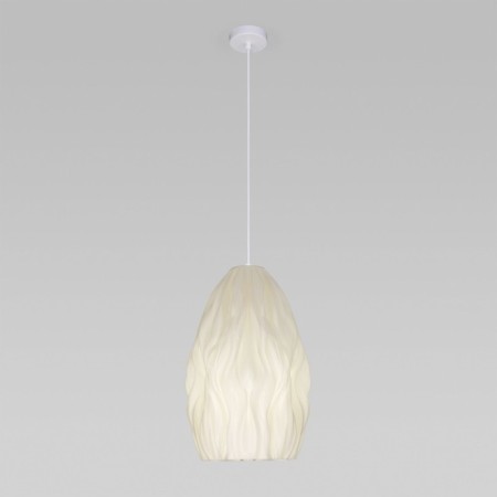 Suspended lamp Eurosvet Sinki 30186/1, E27, 1x5W, 280x280 mm, white color