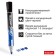 Marker for white boards Luxor Duorite, 1-3 mm, bilateral, bullet, black/blue