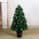 Fibrooptic Christmas tree "Galaxy" 90 cm D of the lower tier 50 cm 80 branches