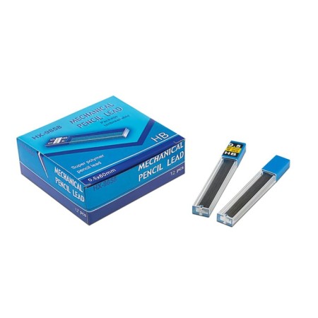 Grifles for mechanical pencils HB, 0.5 mm, 12 pieces-2