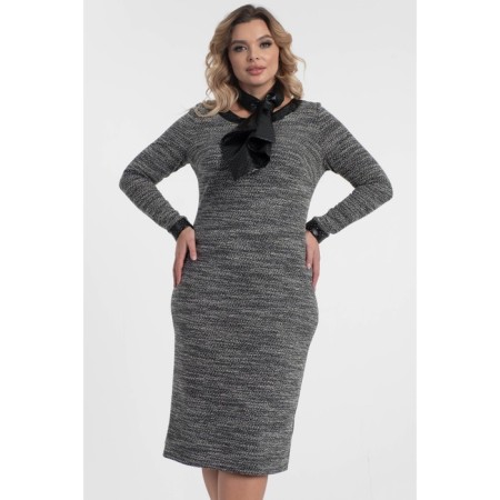 Women's dress, size 52, gray color-13
