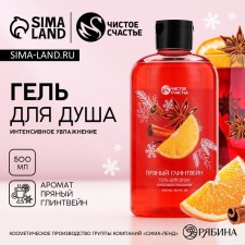 Shower gel, intensive moisture, 500 ml, spicy mulled wine