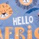 Cover for children's Ethel 1.5 joint venture "African Friends", 145x210 cm, microfiber