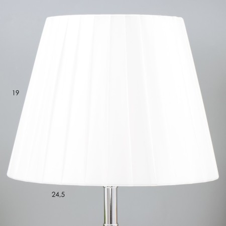Board lamp with backlight 16886/1 E27 40W chrome 25x25x44 cm Risalux-2