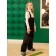 Semi -combinezone children, height 98 cm, black color