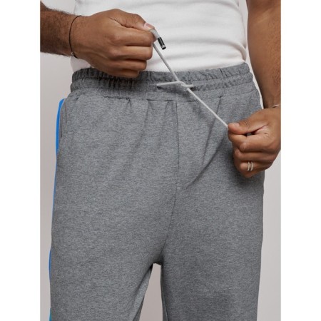 Sports male trousers, size 54, gray color-13