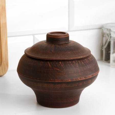 A hot pot "smooth", 0.6 l., 13x14x14 cm