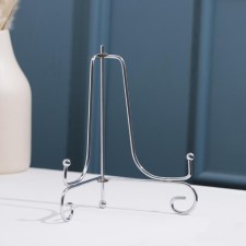 Stand for the plates of the share, 17 × 11 cm, color chromium