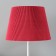 Lumber of the desktop "severity" 1x40W E27 burgundy 22.5x22.5x41.5cm