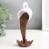 Polystone souvenir "White cup of coffee with milk - spray" 15x5x8 cm