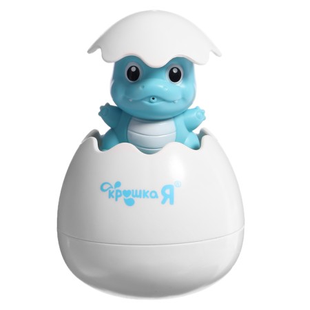 Baby I'm a bath toy "Dragon in the egg" Blue SL-07156 color-1