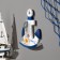 Interior souvenir "anchor" with a thermometer 21*15cm
